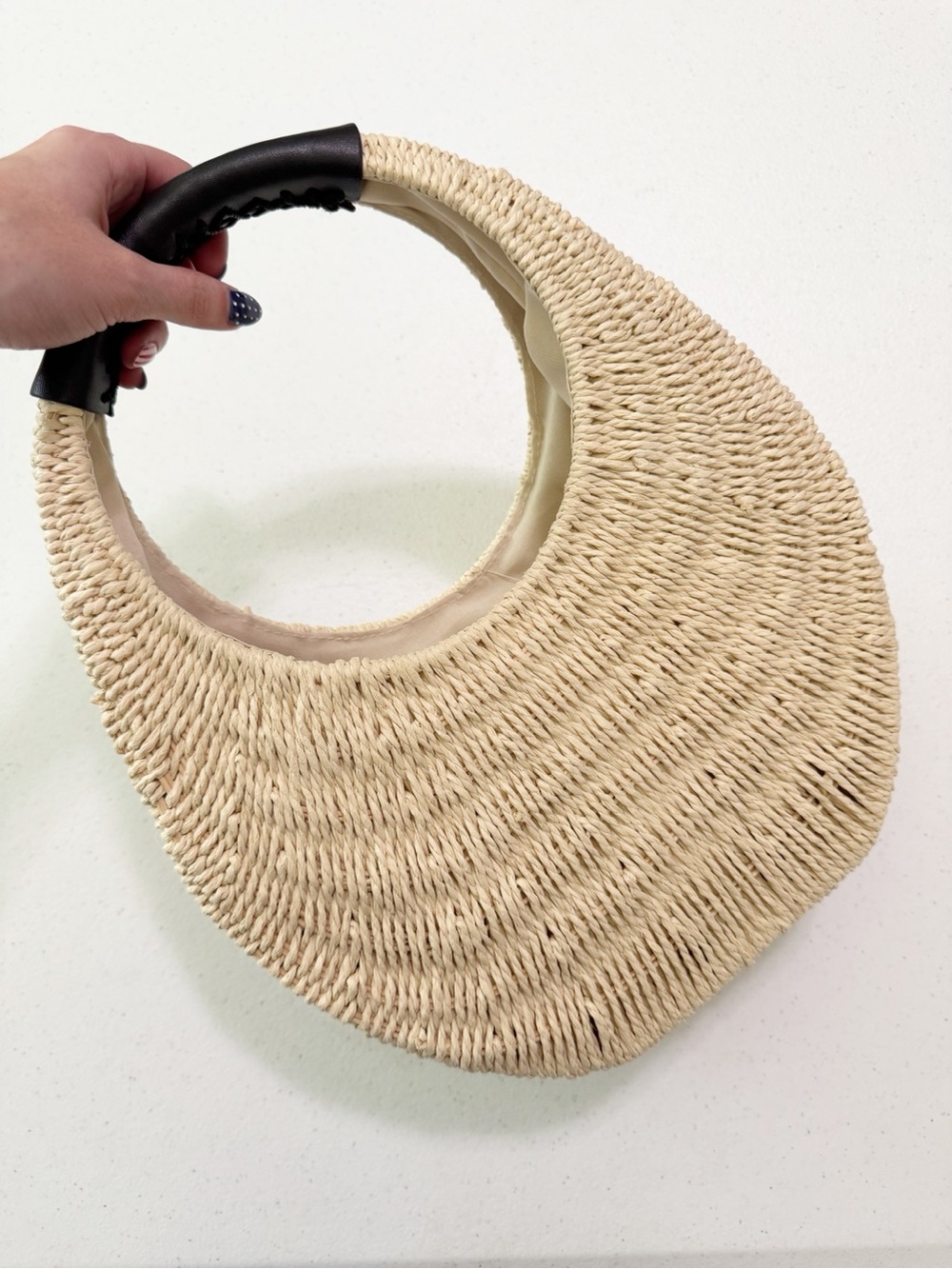 Urban Expressions Wicker Handbag